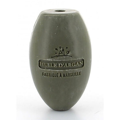 Oval Soap With Cord Huile D'Argan (Argan Oil) 240g - FouFour - Savon de Marseille - Soap Bar - Eco Natural Products