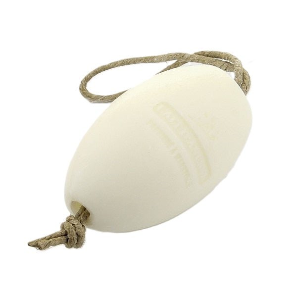 Oval Soap With Cord Lait D'Anesse (Donkey Milk) - 240g - FouFour - Savon de Marseille - Soap Bar - Eco Natural Products