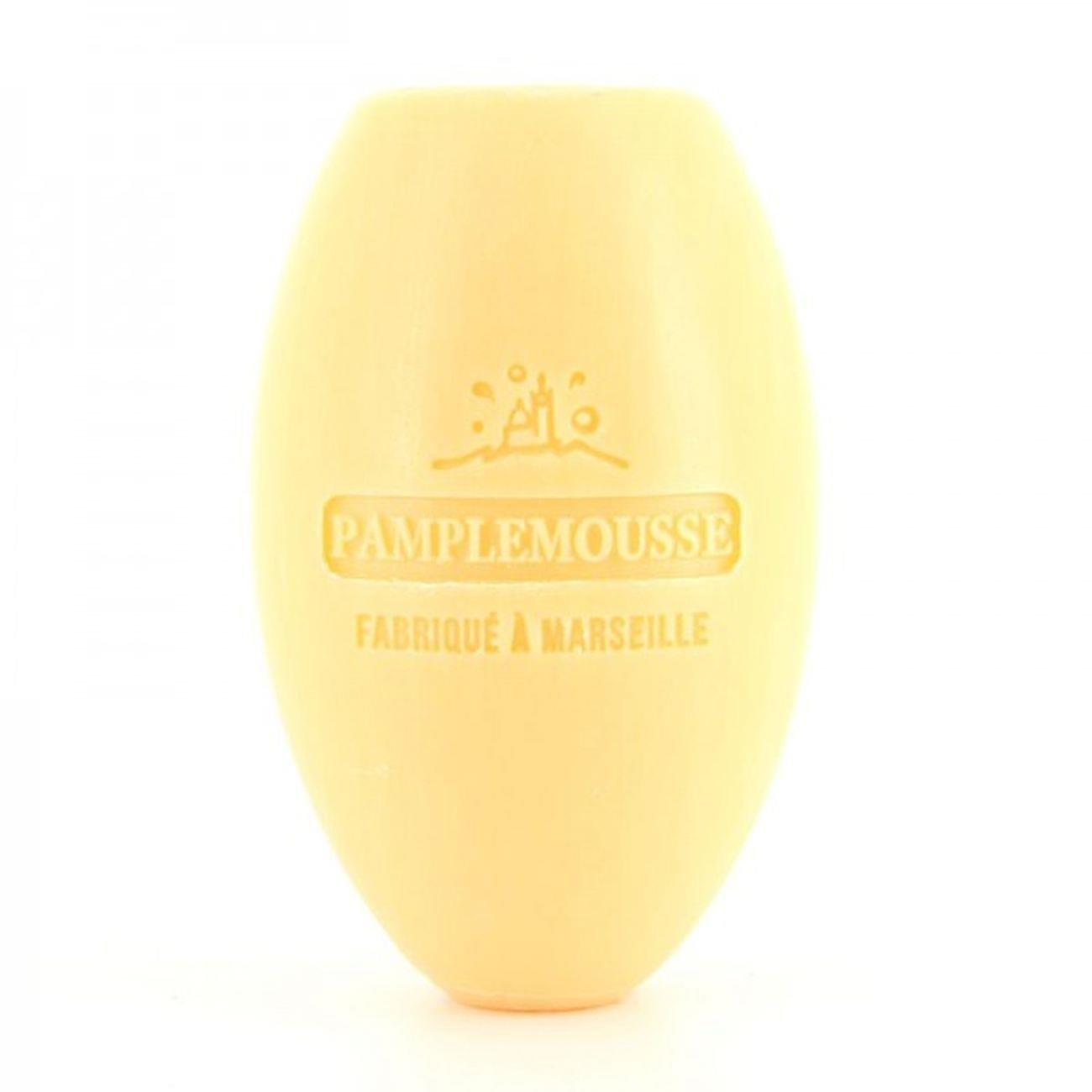 Oval Soap With Cord Pamplemousse (Grapefruit) 240g - FouFour - Savon de Marseille - Bar Soap - Eco Natural Products