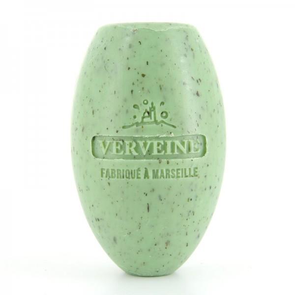 Oval Soap With Cord Verveine Broye (Crushed Verbena) - 240g - FouFour - Savon de Marseille - Bar Soap - Eco Natural Products