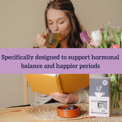 Over The Moon Organic Herbal Tea Women 14 Bags - Hottea Mama - Infusions - Hottea Mama