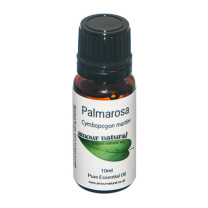Palmarosa Pure Essential Oil 10ml - Amour Natural - Essential Oil - Eco Natural Products