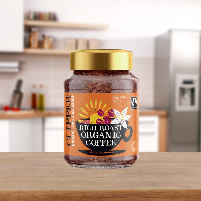 Papua New Guinea Organic Rich Roast Coffee 100g - Clipper - Coffee - Eco Natural Products