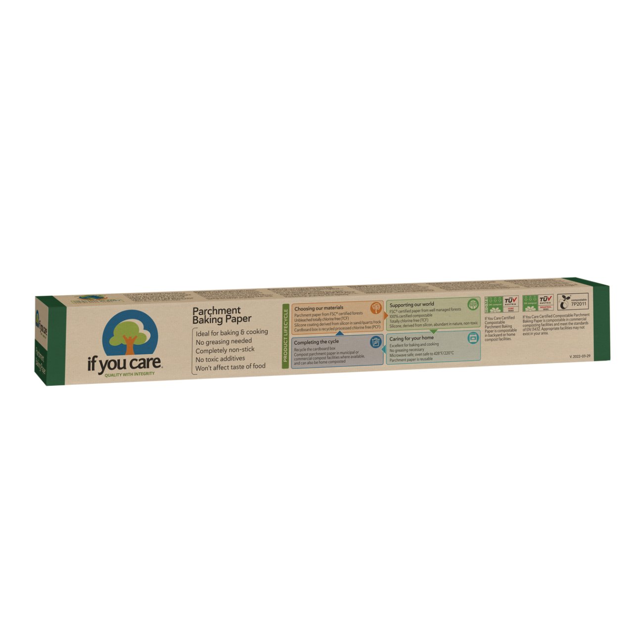 Parchment Baking Paper 6.5 sq mt box - If You Care - Parchment Paper - Eco Natural Products