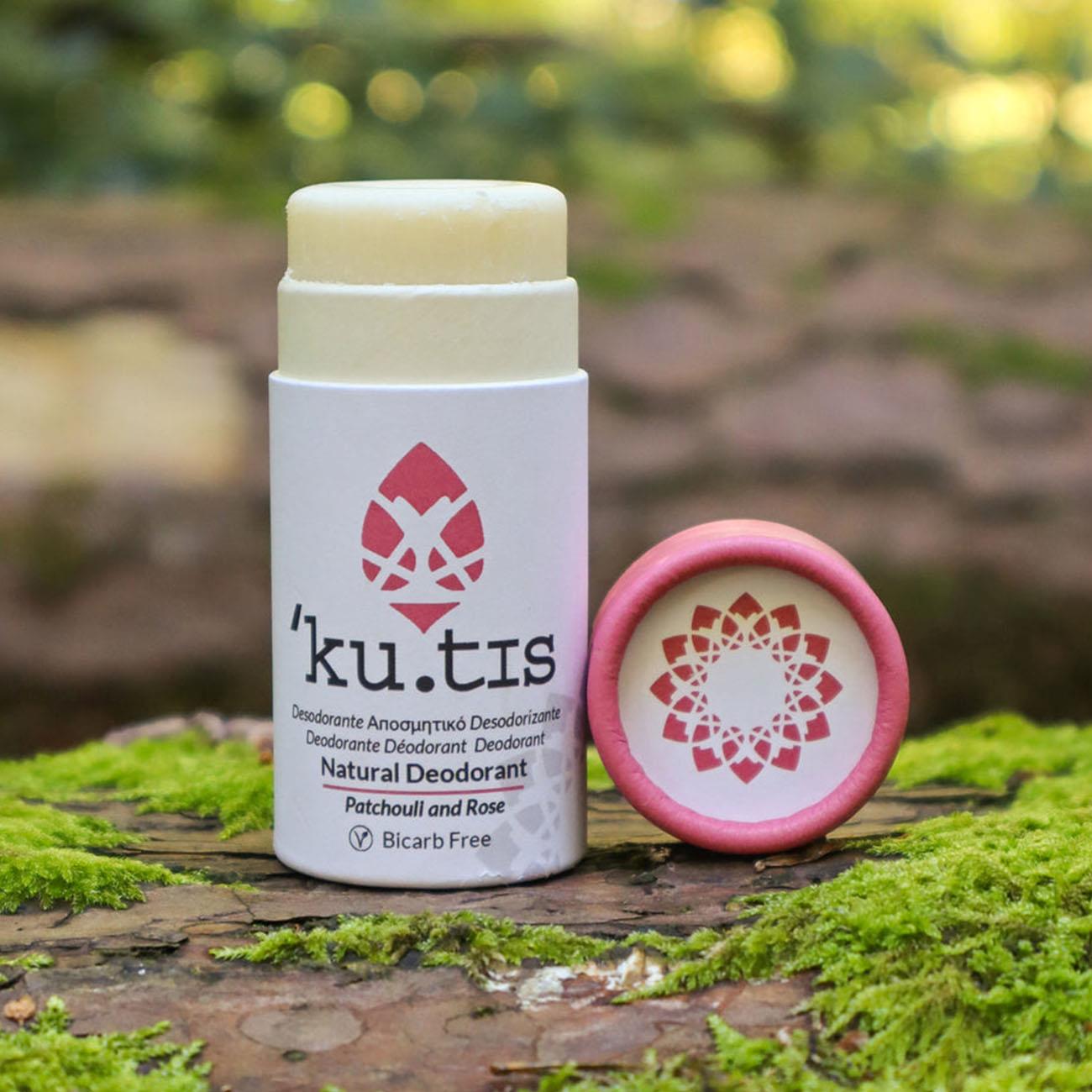 Patchouli and Rose Bicarb Free Deodorant 50g - Kutis - Kutis