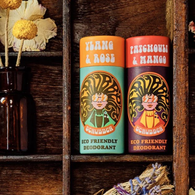 Patchouli & Mango 85g - Scrubber - Deodorant - Eco Natural Products