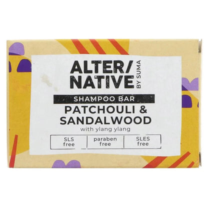 Patchouli & Sandalwood Glycerine Shampoo Bar 90g - Alter/Native - Shampoo - Eco Natural Products