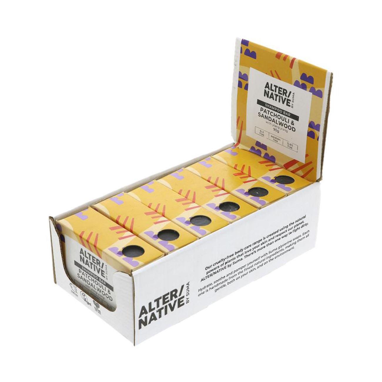 Patchouli & Sandalwood Glycerine Shampoo Bar 90g - Alter/Native - Shampoo - Eco Natural Products