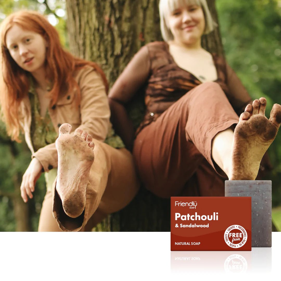 Patchouli & Sandalwood Soap 95g - Friendly Soap - Bar Soap - Eco Natural Products