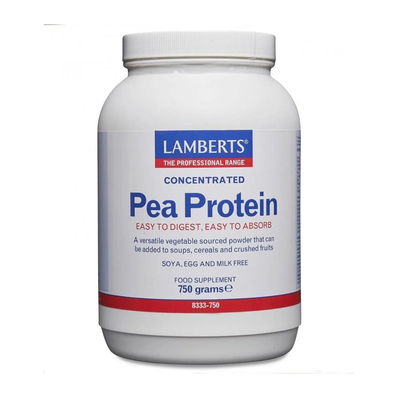 Pea Protein 750g BBE 30.11.2025 - Lamberts - Protein Supplements - Lamberts