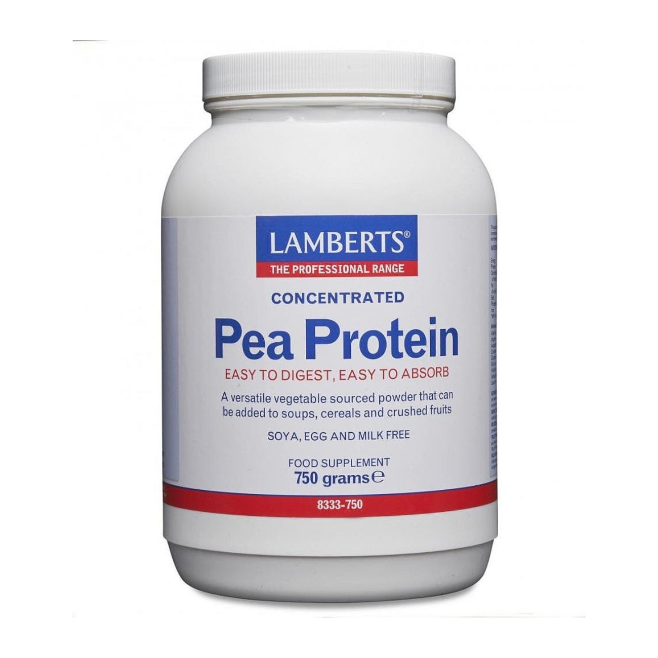 Pea Protein 750g [BLACK FRIDAY] - Eco Natural Products - Lamberts - Food Supplement