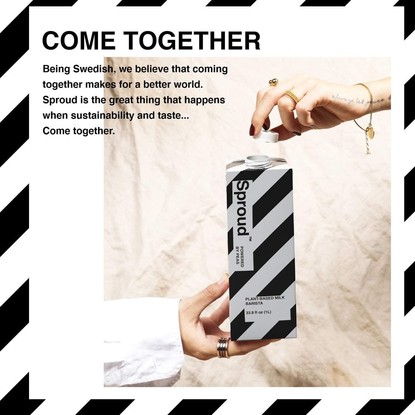 Pea Protein Milk Barista 1l - Sproud - Milk Alternative - Eco Natural Products