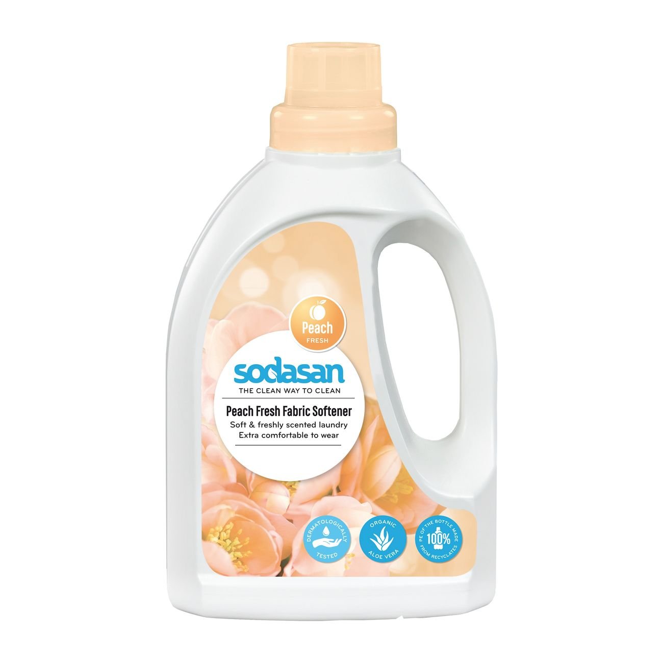 Peach Fresh Fabric Softener 750ml [BLACK FRIDAY] - Eco Natural Products - Sodasan - Fabric Softener