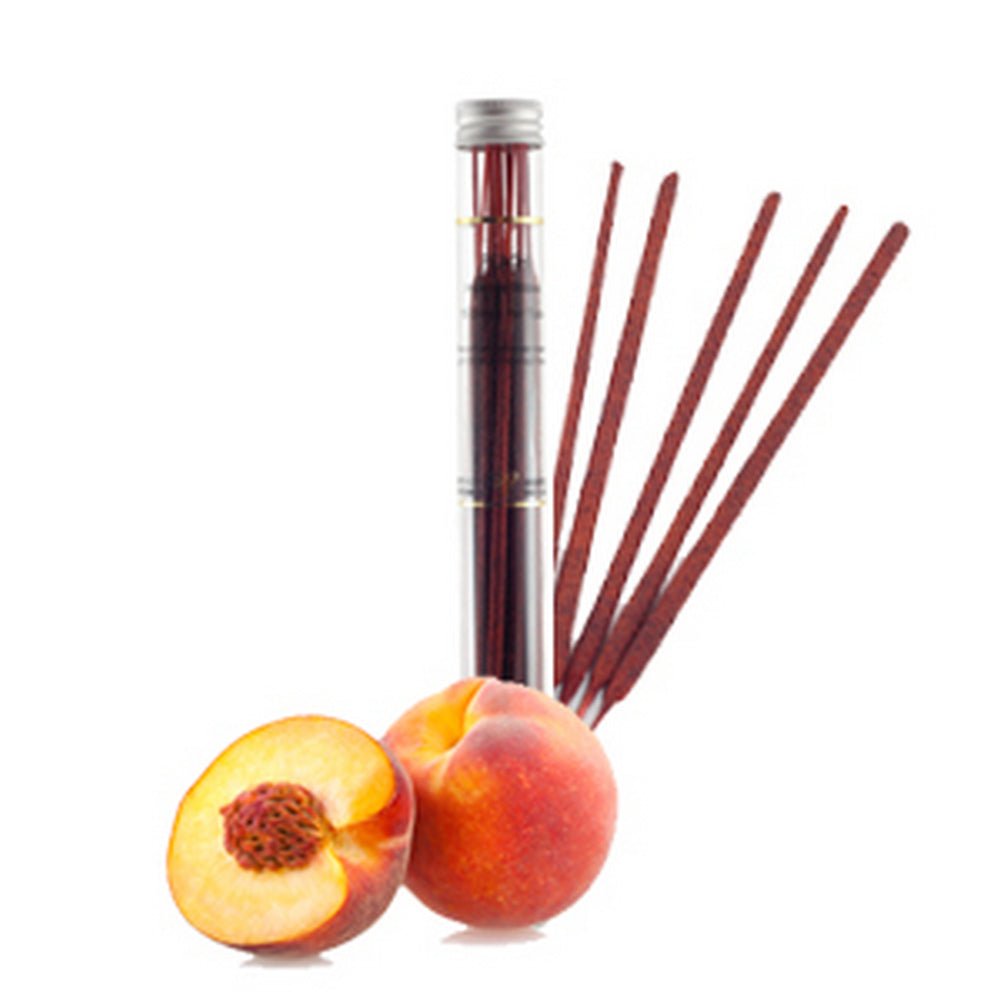 Peach Incense Sticks x 15 in Amphora Sleeve - Amphora Aromatics - Incense - Eco Natural Products