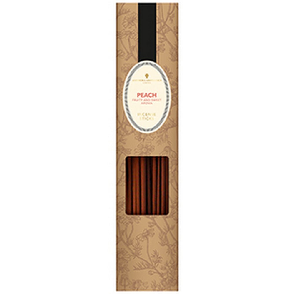 Peach Incense Sticks x 15 in Amphora Sleeve - Amphora Aromatics - Incense - Eco Natural Products