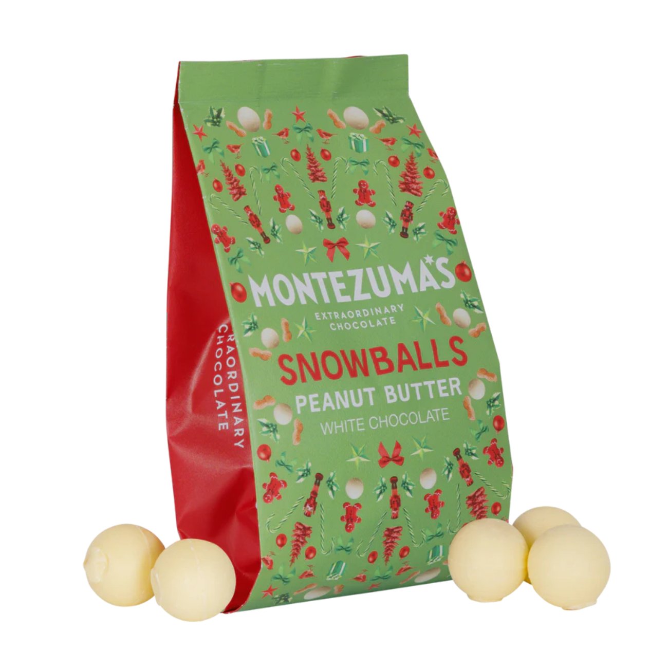 Peanut Butter Snowballs 150g [BLACK FRIDAY] - Eco Natural Products - Montezumas Chocolate - Chocolate