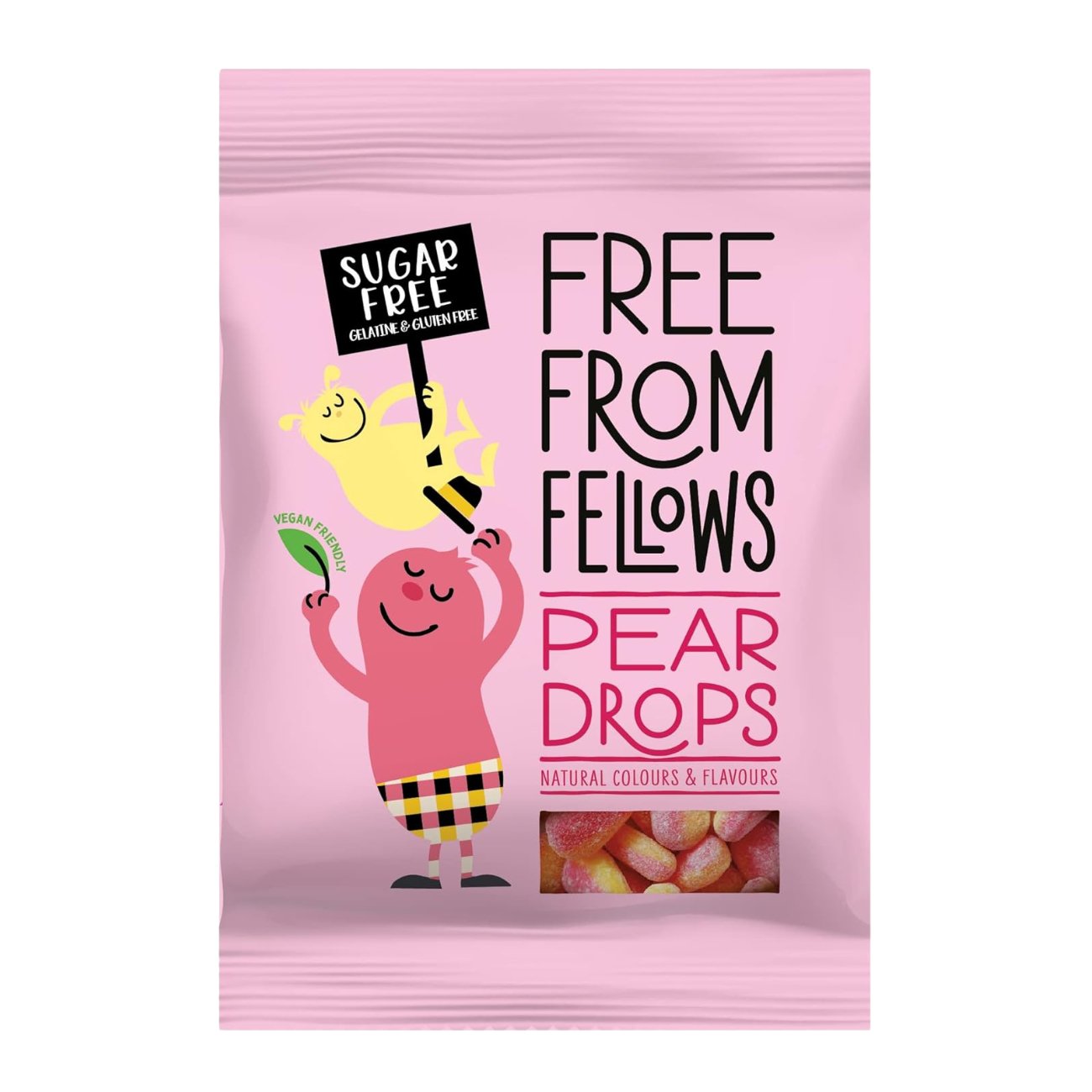 Pear Drops Sweets 70g [BLACK FRIDAY] - Eco Natural Products - Free from fellows - Sweets