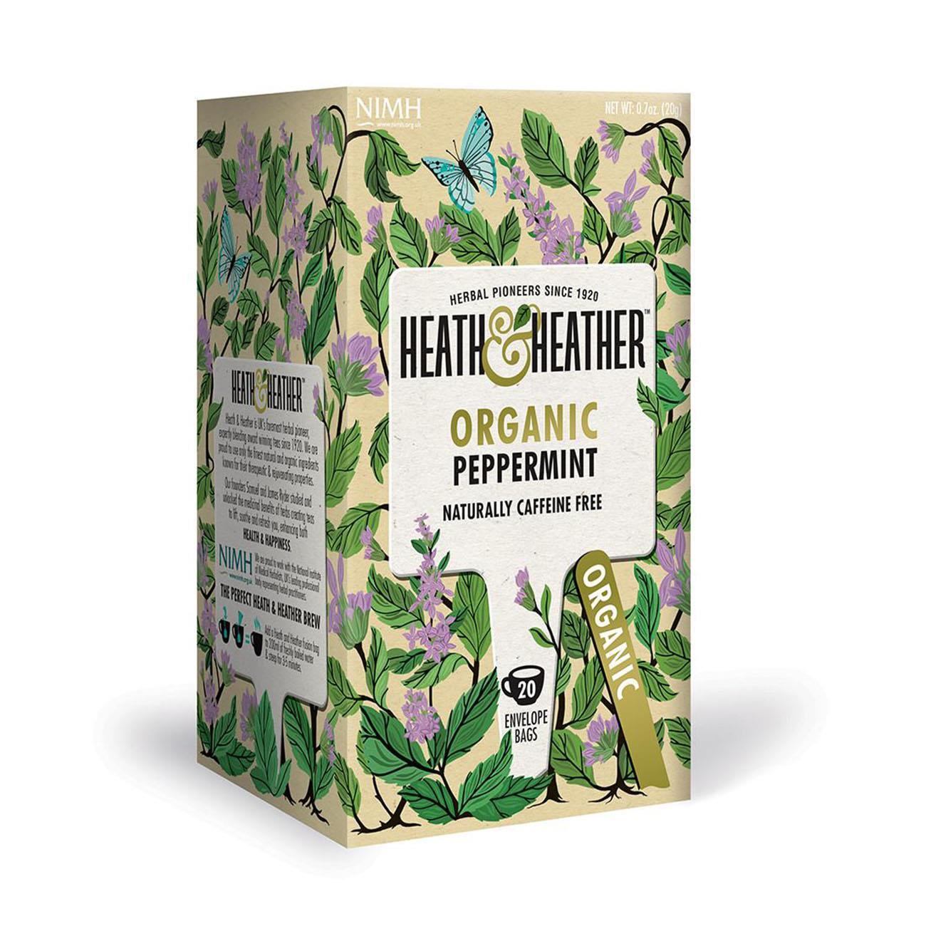 Peppermint Infusion 20 Bags [BLACK FRIDAY] - Eco Natural Products - Heath & Heather - Infusion