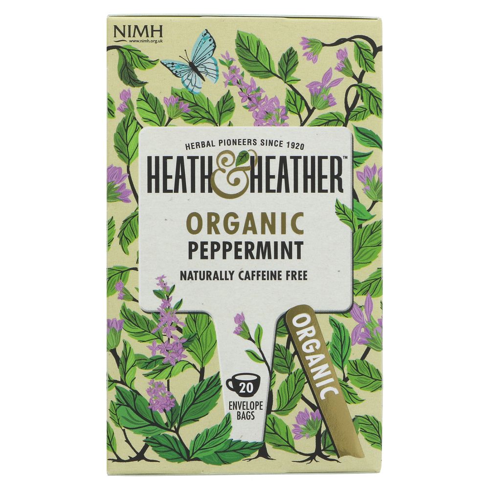 Peppermint Infusion 20 Bags [BLACK FRIDAY] - Eco Natural Products - Heath & Heather - Infusion