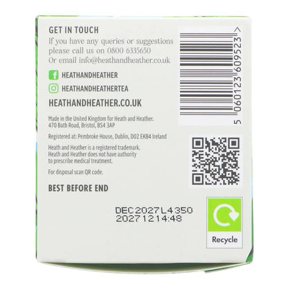 Peppermint Infusion 20 Bags - Heath & Heather - Infusions - Heath & Heather