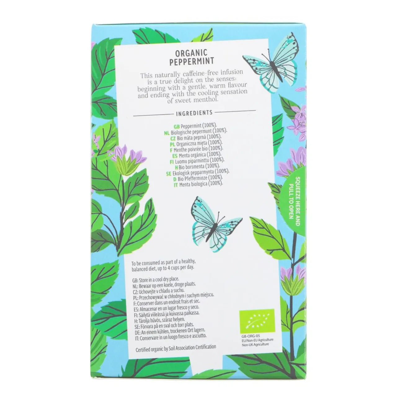 Peppermint Infusion 20 Bags - Heath & Heather - Infusions - Heath & Heather