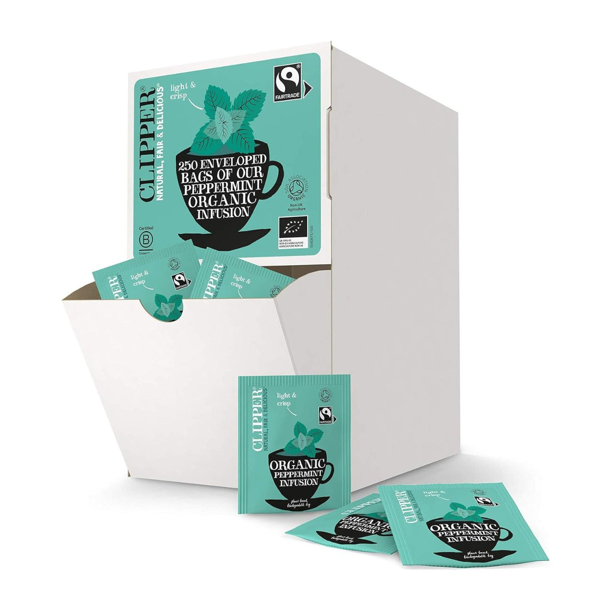 Peppermint Infusion 250 Envelopes - Clipper - Infusion - Eco Natural Products