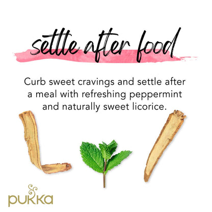 Peppermint & Licorice 20 Tea Bags - Pukka Herbs - Tea herbal - Eco Natural Products