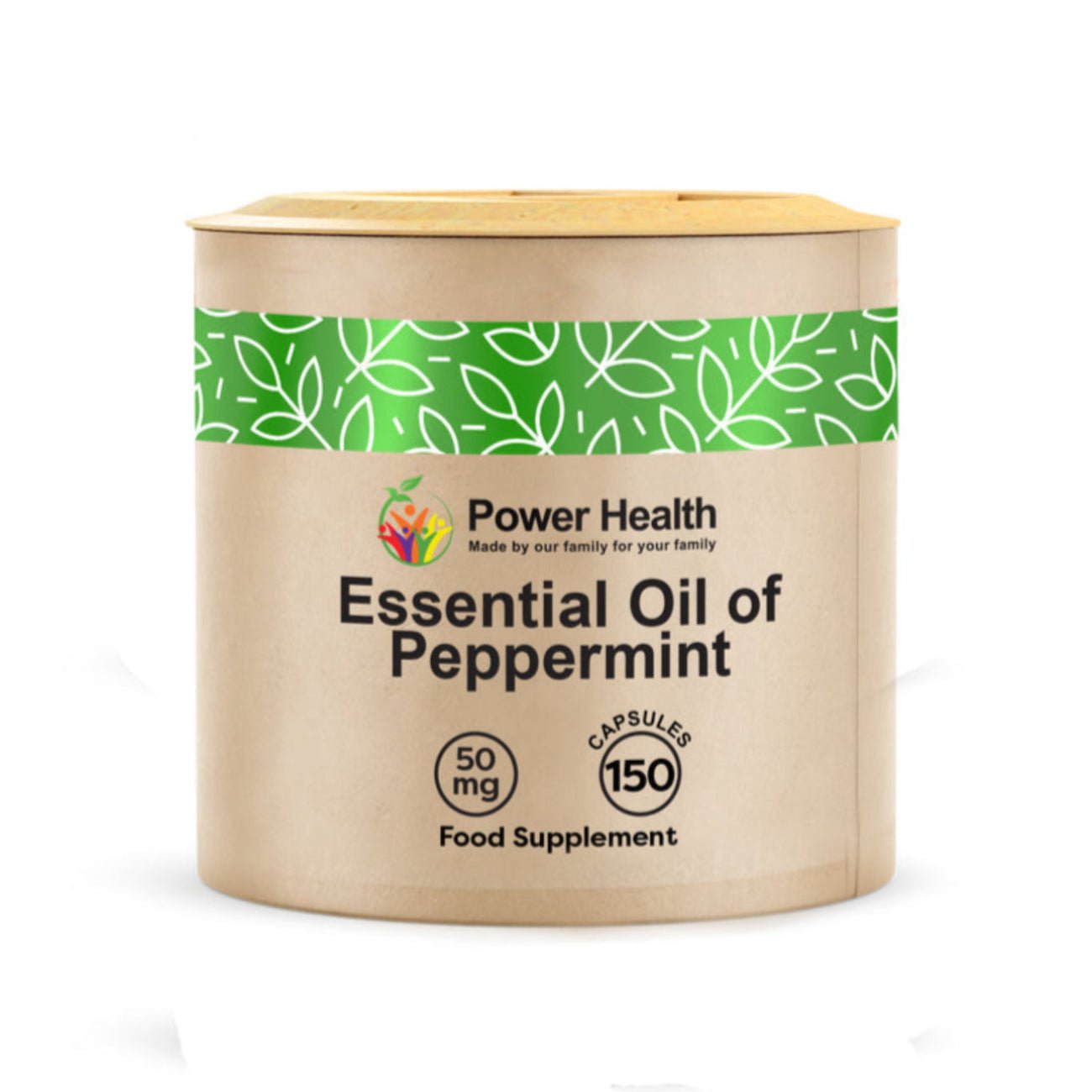 Peppermint Oil 50mg 150 Capsules - Power Health - Herbal Supplements - Power Health