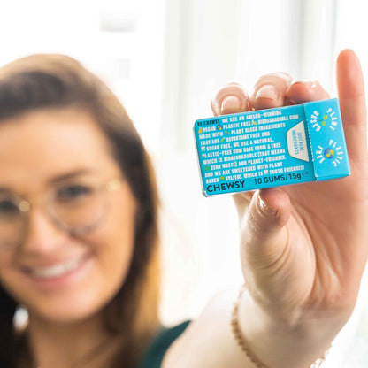 Peppermint Plant - based Plastic - free Gum 15g - Chewsy - Gum - Eco Natural Products