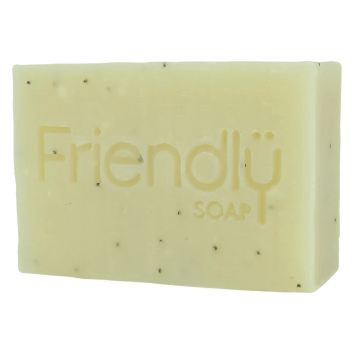 Peppermint & Poppyseed Soap 95g - Friendly Soap - Bar Soap - Eco Natural Products