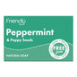 Peppermint & Poppyseed Soap 95g - Friendly Soap - Bar Soap - Eco Natural Products