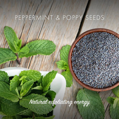 Peppermint & Poppyseed Soap 95g - Friendly Soap - Bar Soap - Eco Natural Products