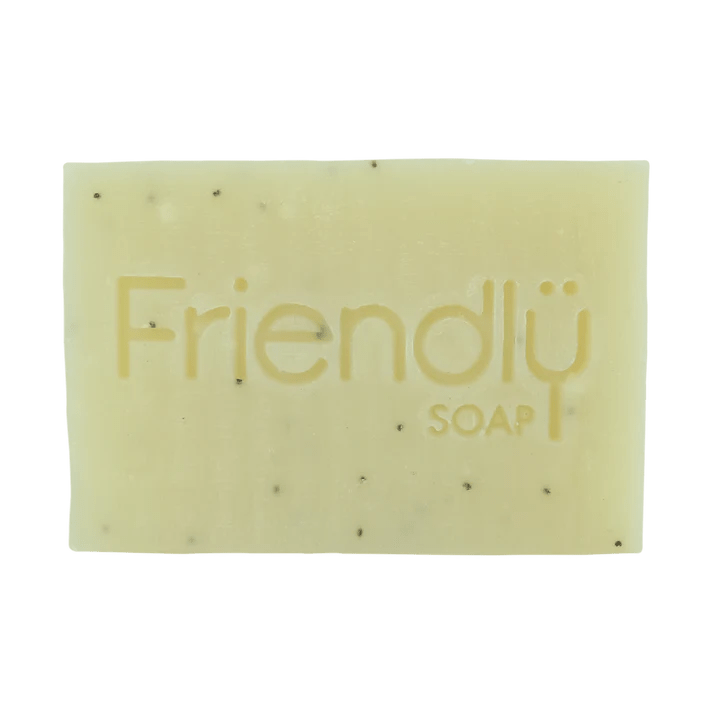 Peppermint & Poppyseed Soap 95g - Friendly Soap - Bar Soap - Eco Natural Products