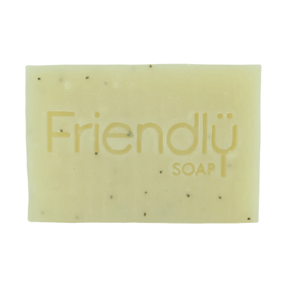 Peppermint & Poppyseed Soap 95g - Friendly Soap - Bar Soap - Eco Natural Products