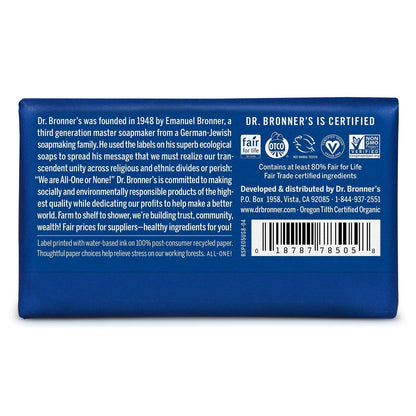 Peppermint Pure - Castile Bar Soap 140g - Dr. Bronner - Bar Soap - Eco Natural Products