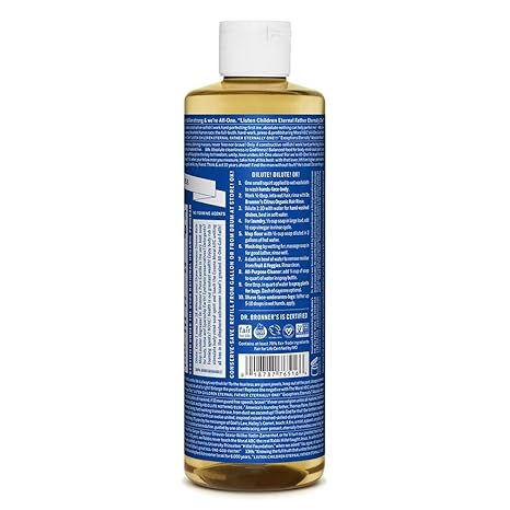 Peppermint Pure - Castile Liquid Soap 473ml [BLACK FRIDAY] - Eco Natural Products - Dr. Bronner - Liquid Soap