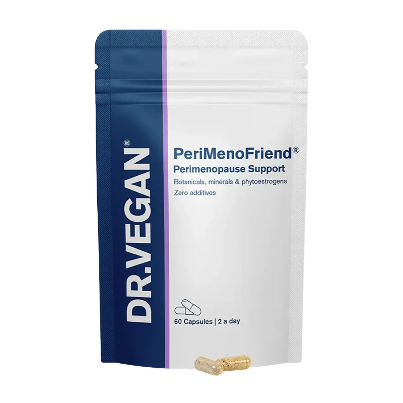 Peri - Menopause Support 60 Capsules - Dr Vegan - Herbal Supplements - Dr Vegan