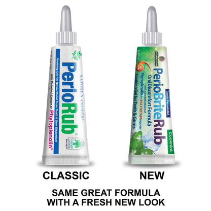 PerioRub Soothing Gel Tooth & Gum 14g - Nature's Answer - Toothpaste Gel - Eco Natural Products