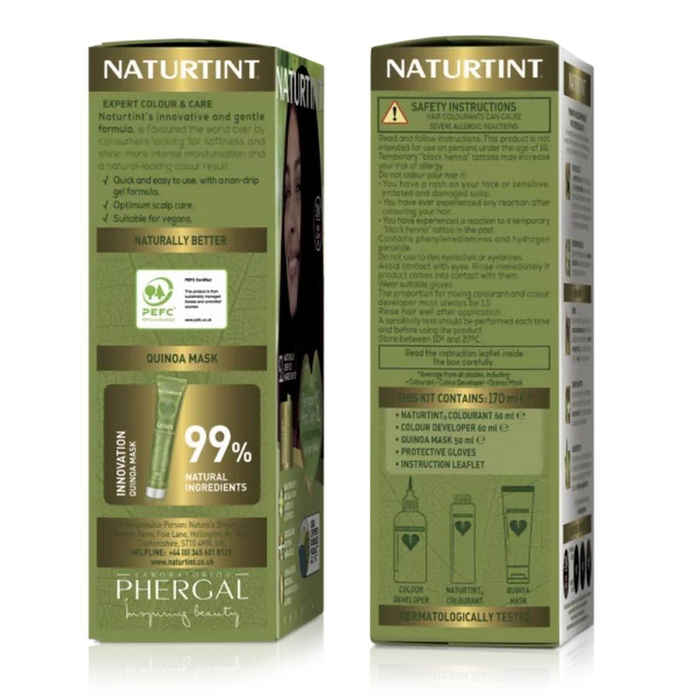 Permanent Hair Colourant Brown - Black 2N 165ml - Naturtint - Hair Colour - Eco Natural Products