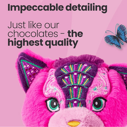 Persian Pink Cat Plush Soft Toy 250g - Monty Bojangles - Stuffed Animals - Monty Bojangles