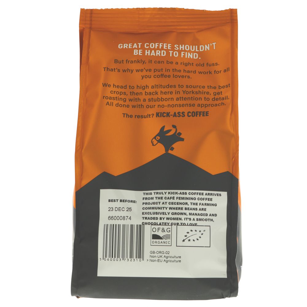 Peru Organic Ground Coffee 200g - Grumpy Mule Coffee - Coffee - Eco Natural Products