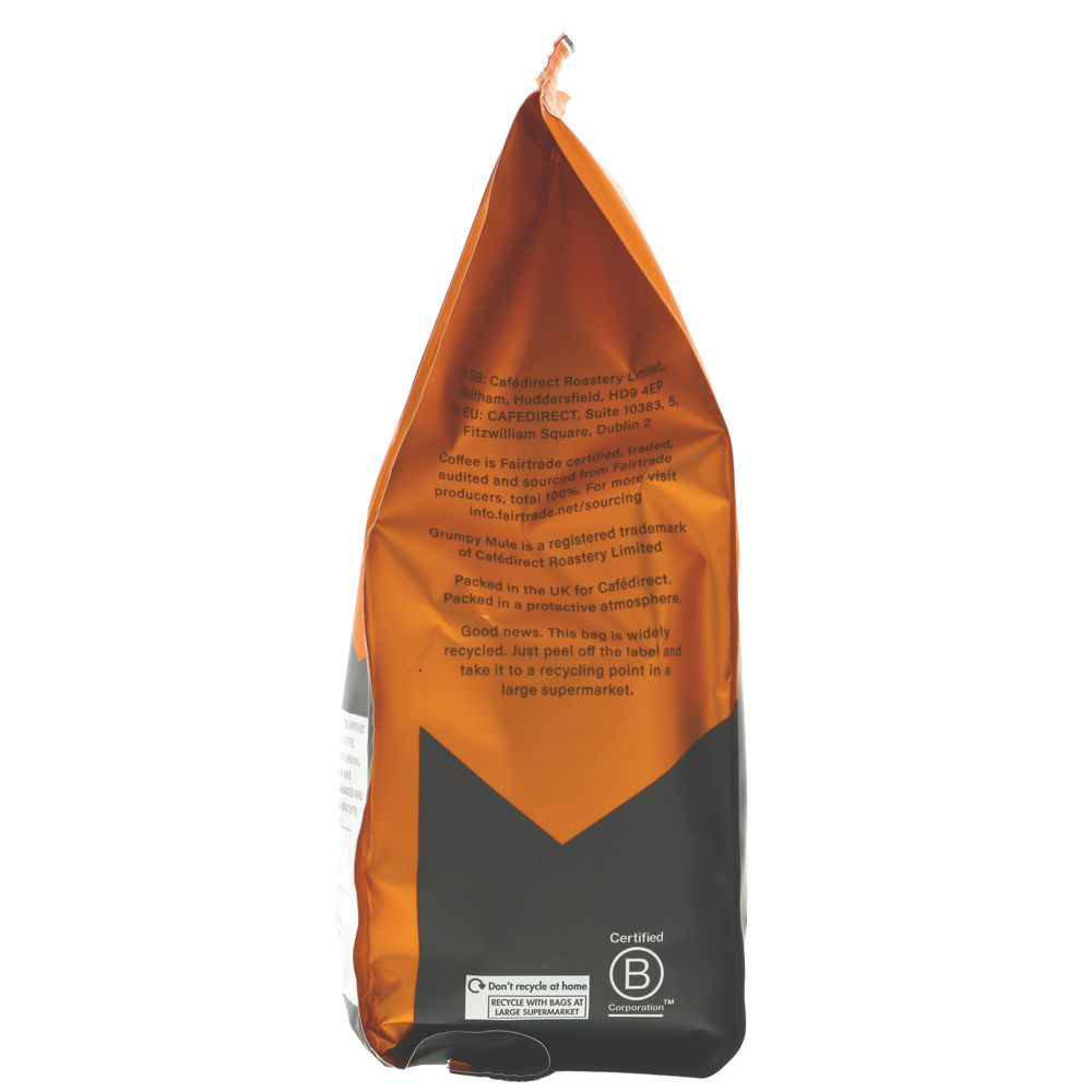 Peru Organic Ground Coffee 200g - Grumpy Mule Coffee - Coffee - Eco Natural Products