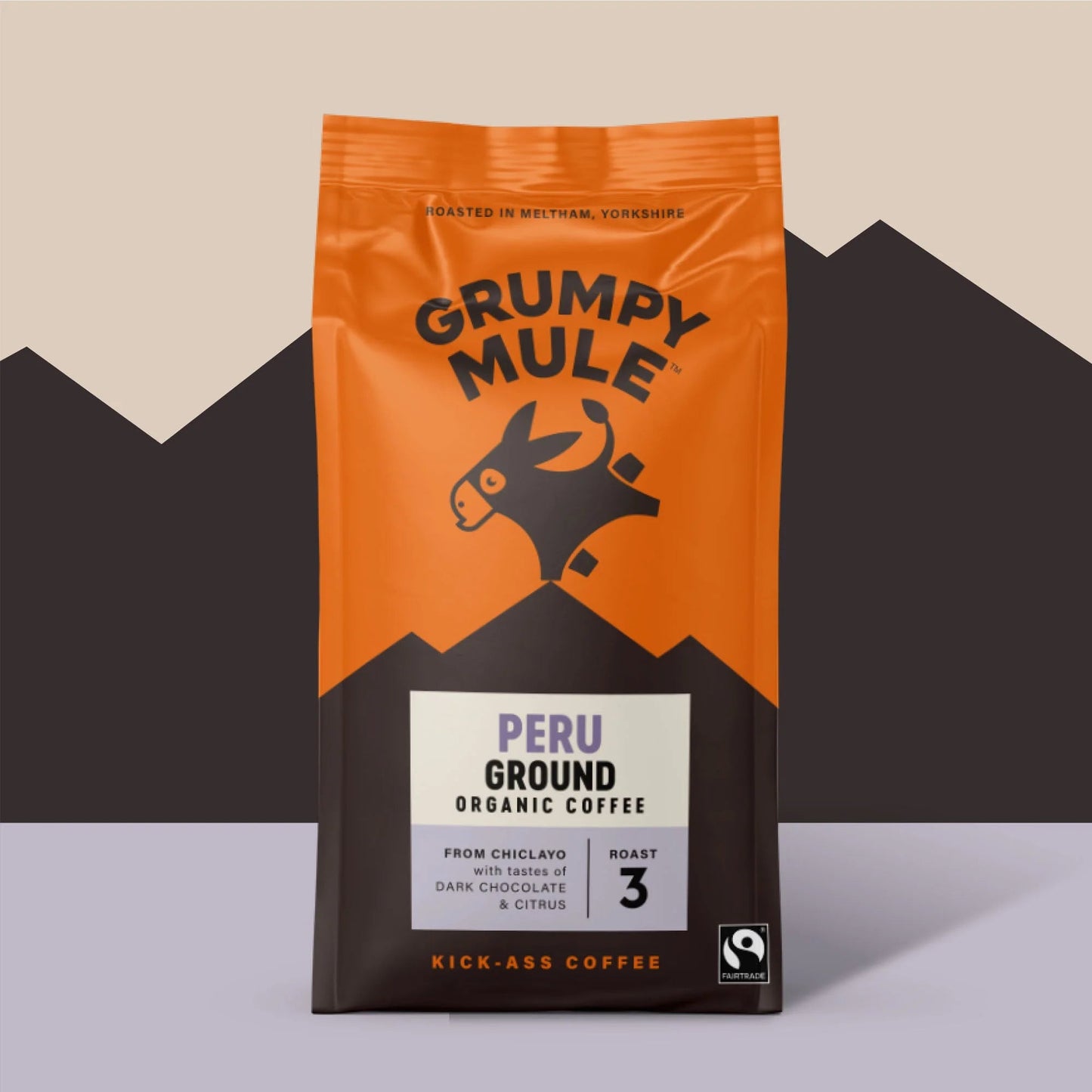 Peru Organic Ground Coffee 200g - Grumpy Mule Coffee - Coffee - Eco Natural Products