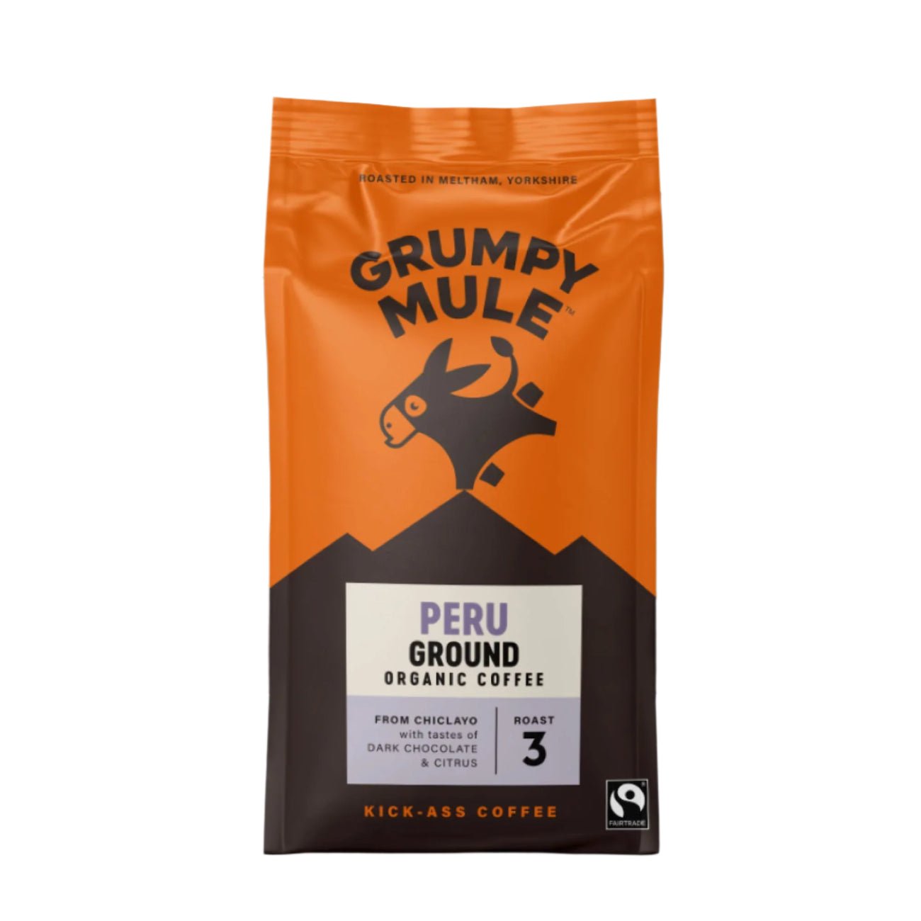 Peru Organic Ground Coffee 200g - Grumpy Mule Coffee - Coffee - Eco Natural Products