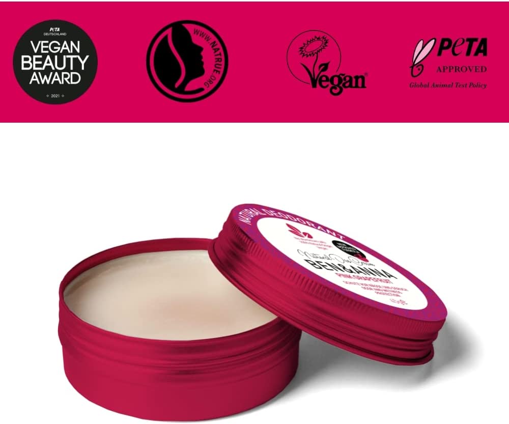 Pink Grapefruit Cream Deodorant Tin 45g - Ben & Anna - Deodorant - Eco Natural Products