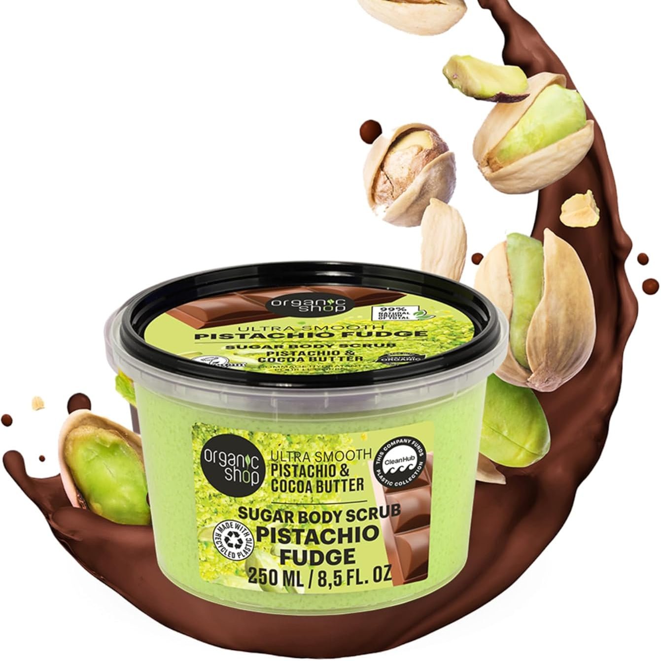 Pistachio & Cocoa Butter Body Scrub 250ml - Organic Shop - Bath Additives - Organic Shop
