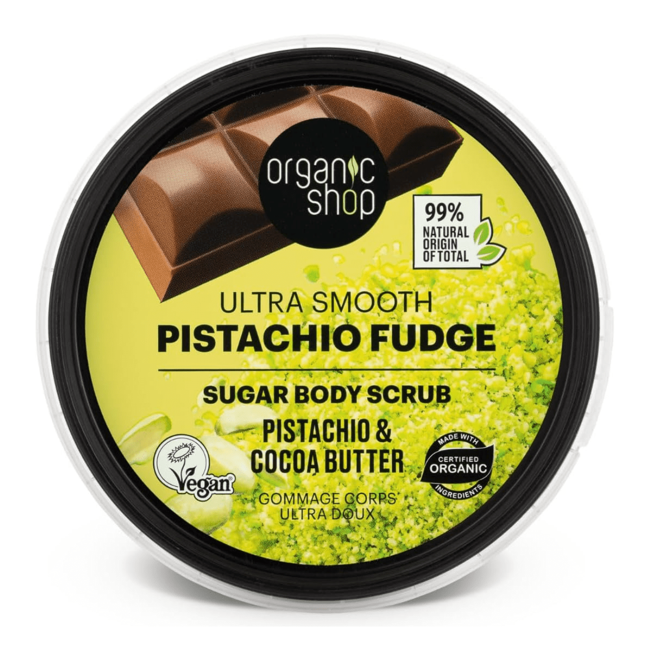 Pistachio & Cocoa Butter Body Scrub 250ml - Organic Shop - Bath Additives - Organic Shop
