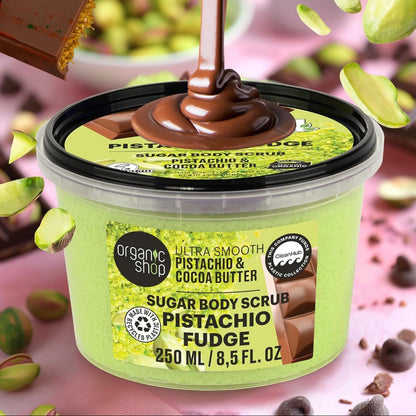 Pistachio & Cocoa Butter Body Scrub 250ml - Organic Shop - Bath Additives - Organic Shop