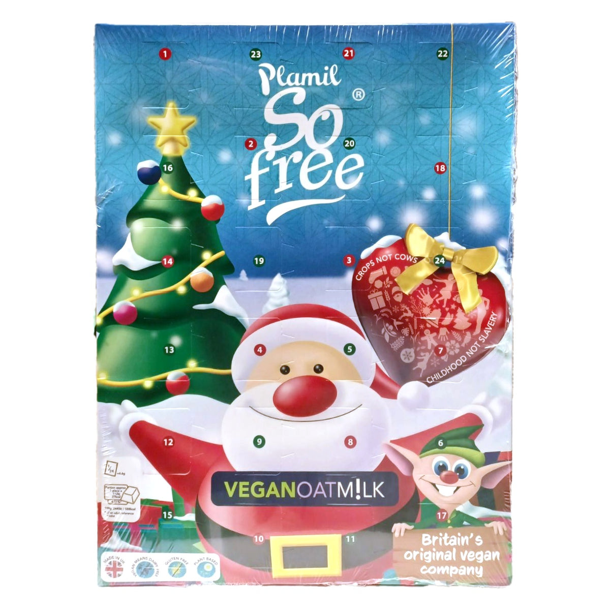 Oat M!lk Dairy Free Chocolate So Free Advent Calendar 110g
