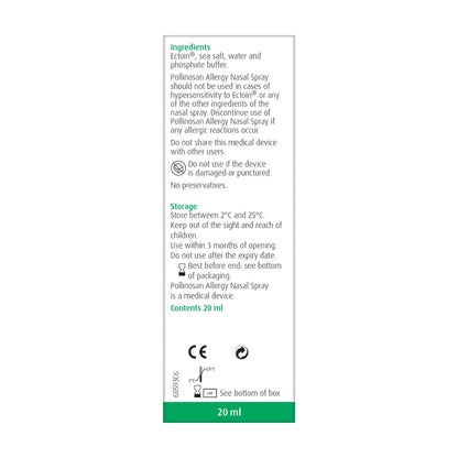 Pollinosan Allergy Nasal Spray 20ml - A. Vogel - Herbal Supplement - A. Vogel